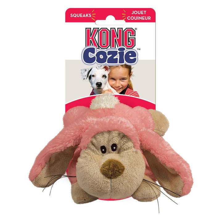 KONG Cozie Pastels Assorted Dog Toy