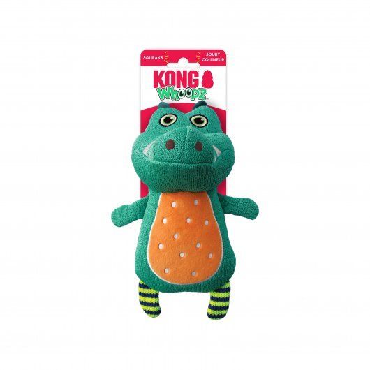 KONG Whoopz Gator Dog Toy