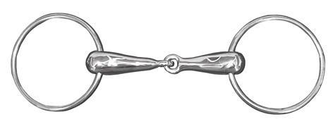 JHL Large Ring Thick Race Snaffle