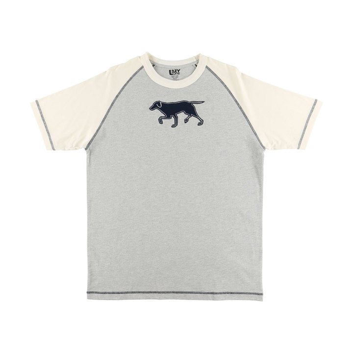 LazyOne Labradors Mens Multicoloured PJ T-Shirt