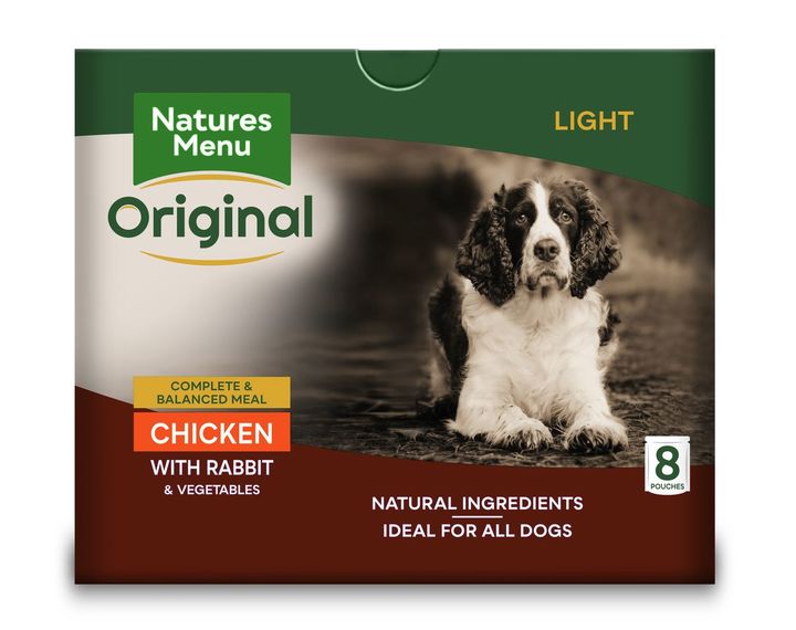 Natures Menu Light Chicken with Rabbit, Veg & Rice Dog Food