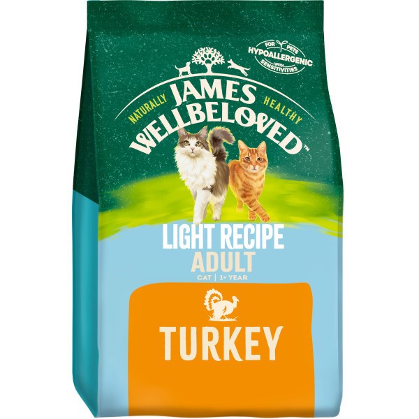 James Wellbeloved Light Cat Dry Food Turkey