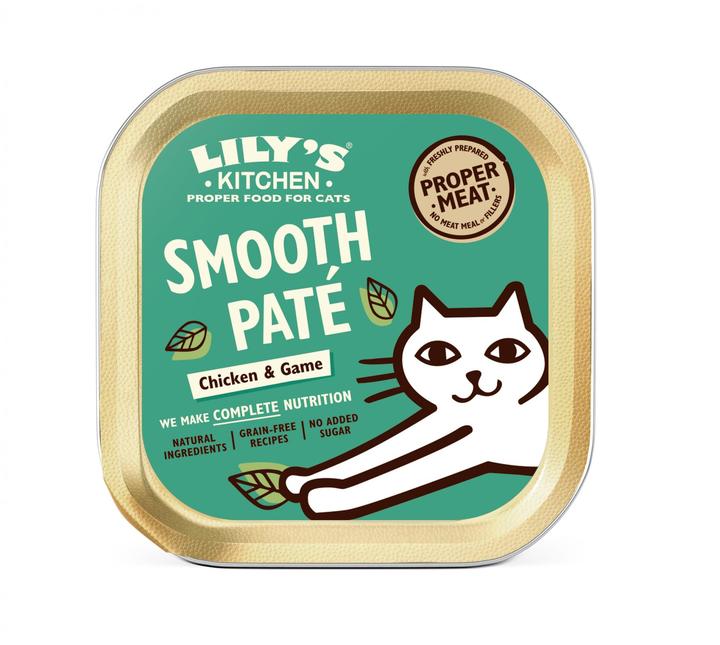 Lily's Kitchen Chicken & Game Smooth Paté Cat Food