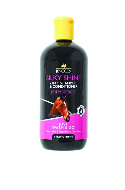 Lincoln Silky Shine 2 in 1 Shampoo & Conditioner for Horses