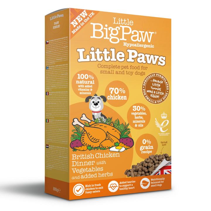 Little Big Paw Complete Natural Chicken Small & Toy Dog Food