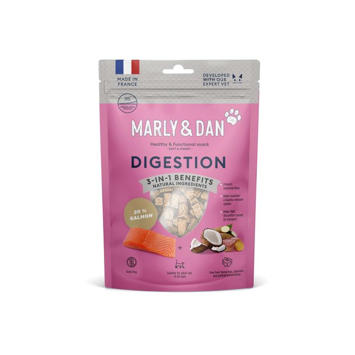 Marly & Dan Digestion Soft Chewy Cat Bites
