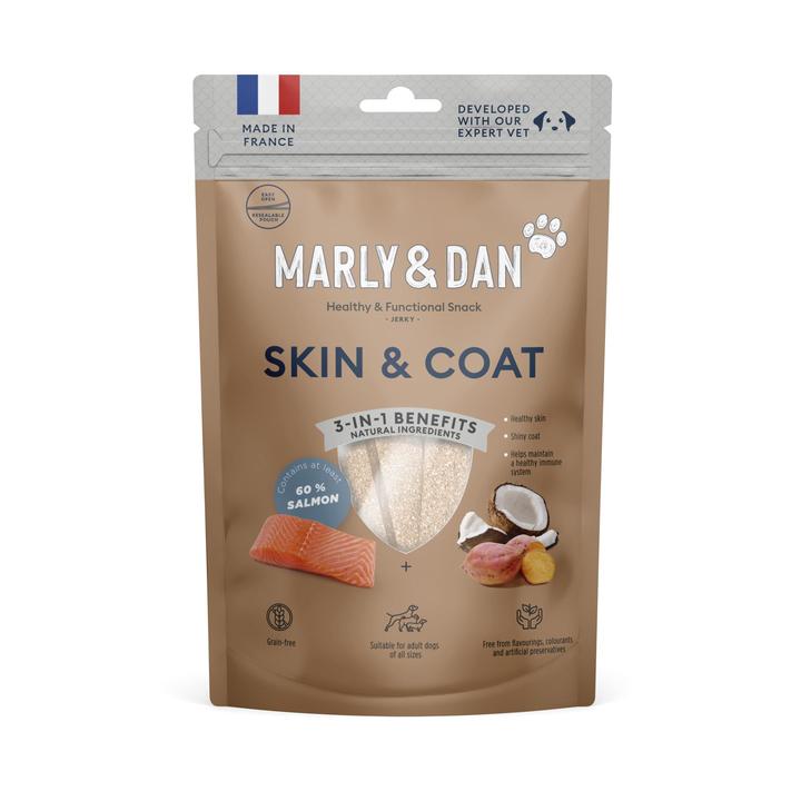 Marly & Dan Skin & Coat Jerky Dog Chews