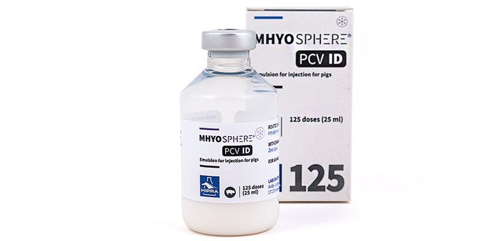 MHYOSPHERE PCV ID emulsion for injection for pigs