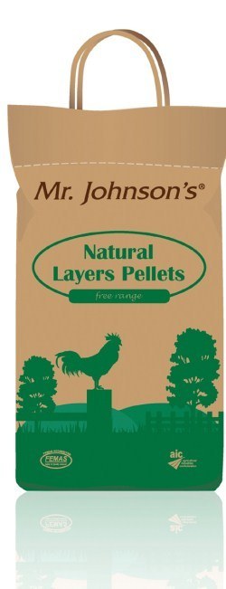 Mr. Johnson's Natural Layers Pellets Poultry Food