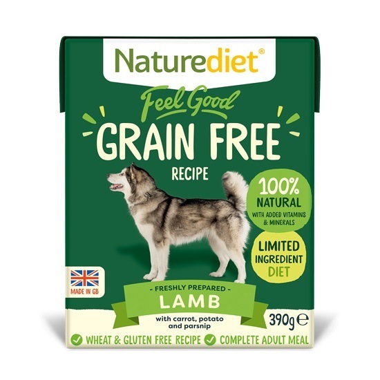 Naturediet Feel Good Grain Free Lamb Dog Food