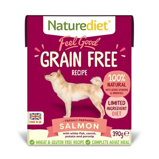 Naturediet Feel Good Grain Free Salmon Dog Food