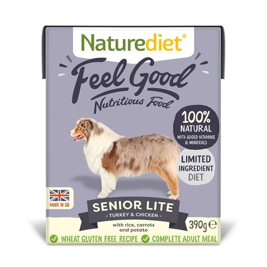 Naturediet Feel Good Senior Lite Dog Food