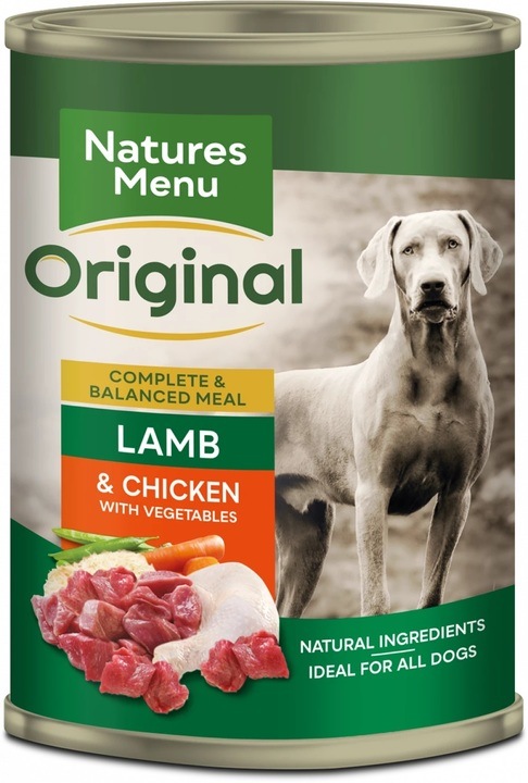 Natures Menu Lamb with Chicken Canned Dog Food