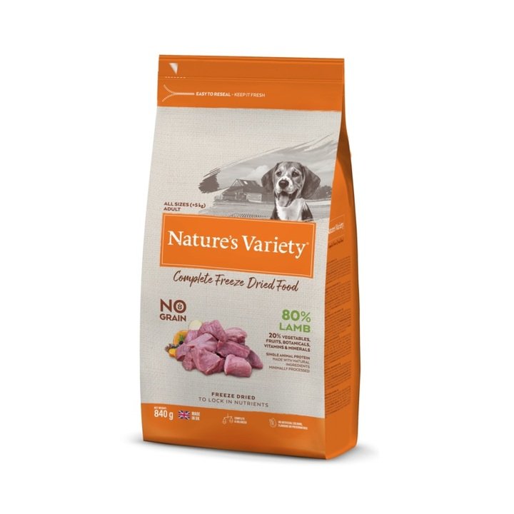 Nature's Variety Complete Freeze Dried Lamb Dog Food