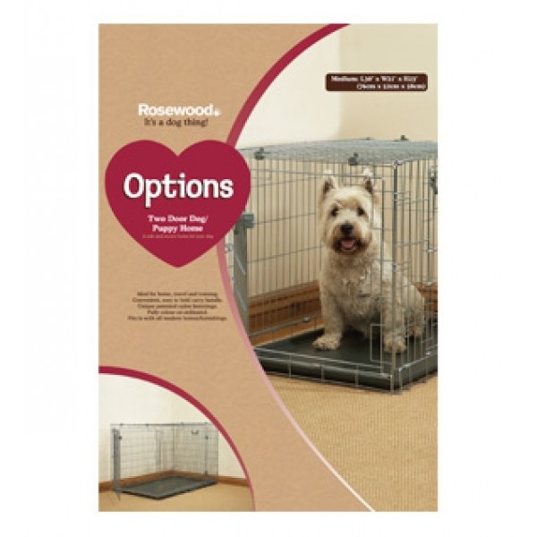 Options Two Door Dog Cage