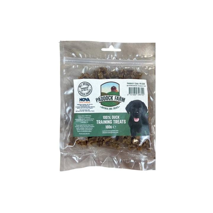 Paddock Farm 100% Duck Training Treats for Dogs