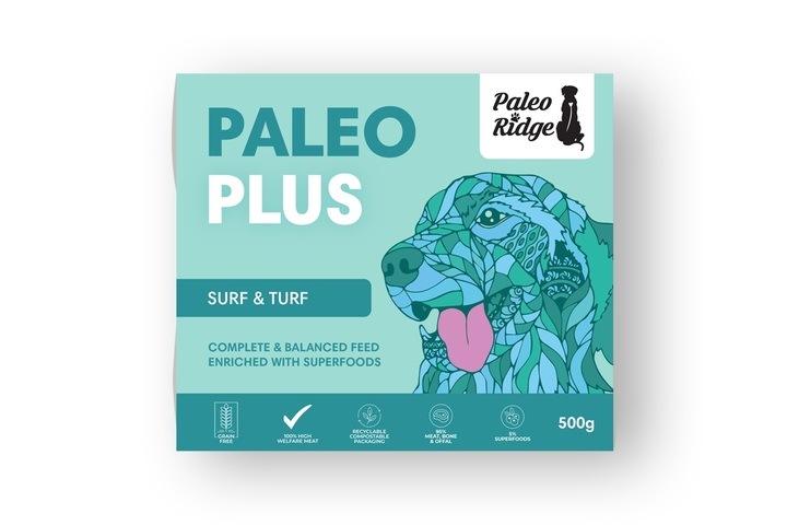 Paleo Plus Raw Surf & Turf Dog Food