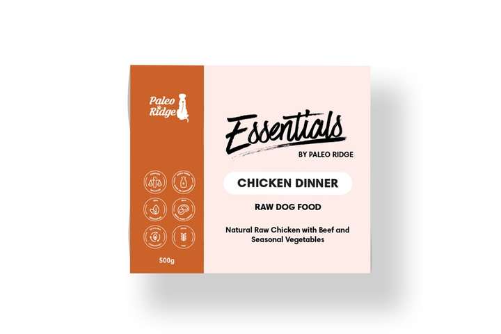 Paleo Ridge Essentials Raw Chicken Dinner Dog Food