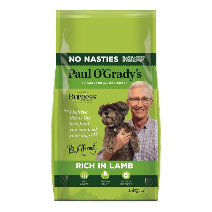 Paul O’Grady’s No Nasties Rich in Lamb Dog Food