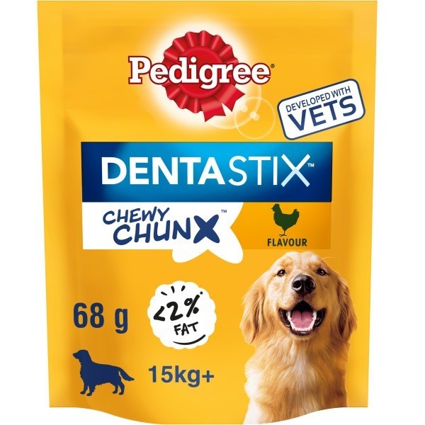 Pedigree Dentastix Chicken Chewy Chunx Maxi Dog Treats