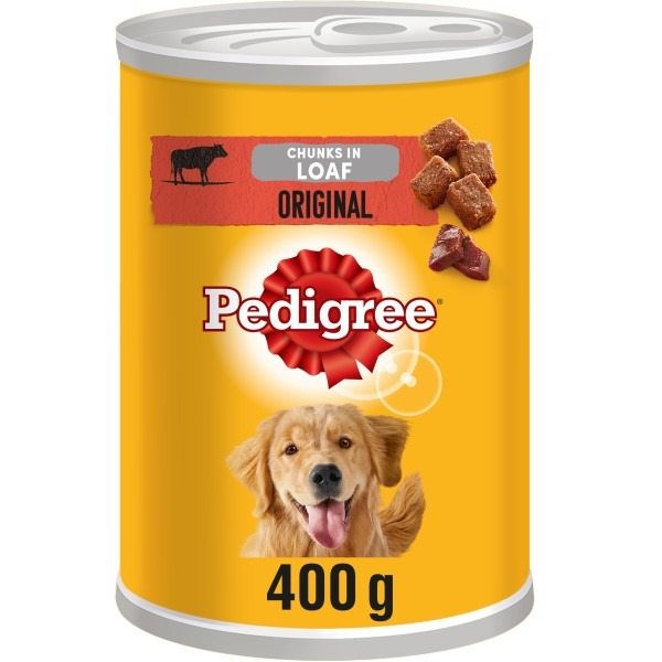 Pedigree Original in Loaf Adult Dog Tins
