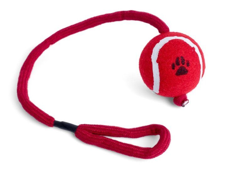 Petface Dog Tennis Ball on a Rope