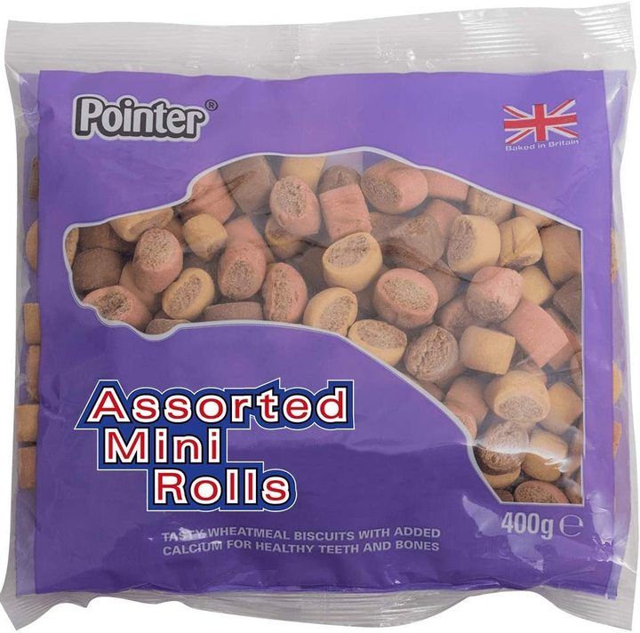 Pointer Mini Roll Biscuit Dog Treats