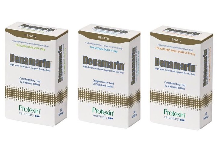 Protexin Denamarin Liver Supplement for Dogs & Cats