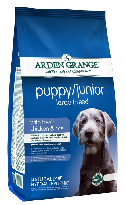 Arden Grange Large Breed With Fresh Chicken & Rice Puppy Food