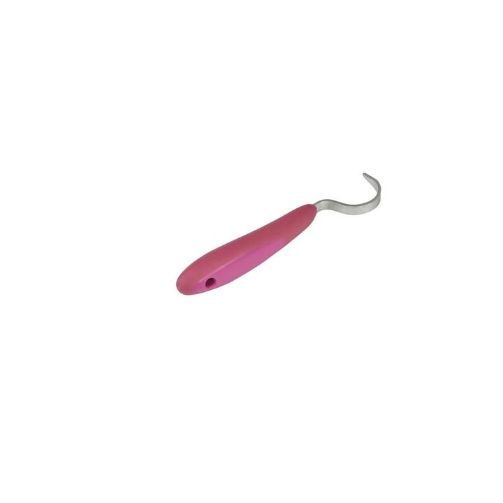 Roma Soft Touch Hoof Pick Red Violet for Horses