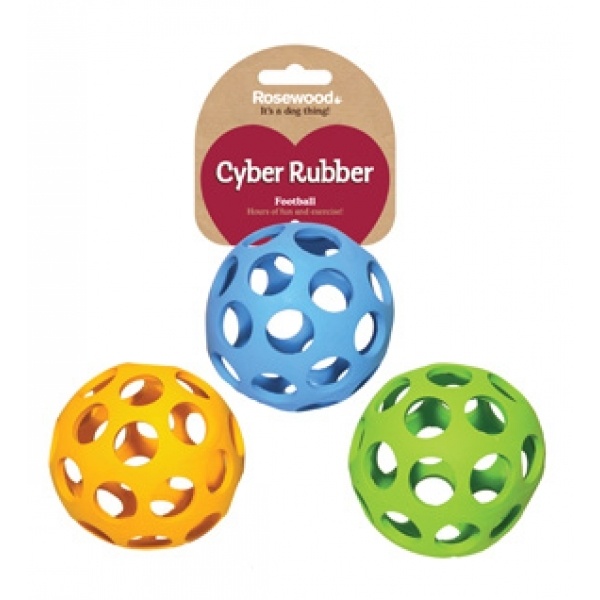 Cyber-Dog Rubber Lattice Ball Dog Toy