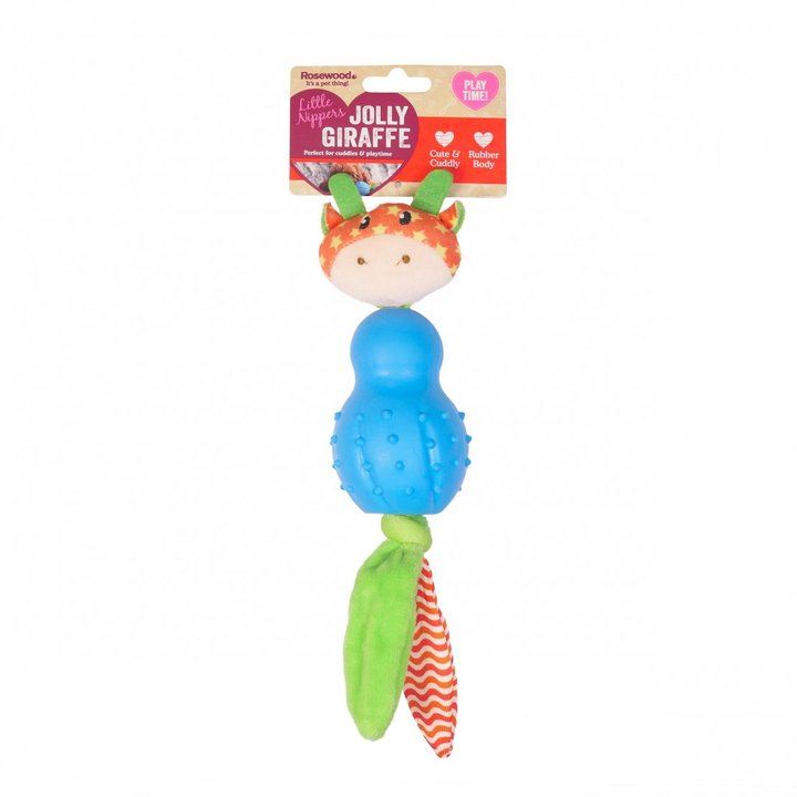Rosewood Little Nippers Jolly Giraffe Dog Toy