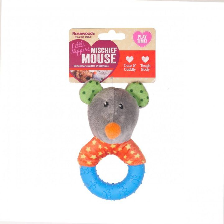 Rosewood Little Nippers Mischief Mouse Dog Toy