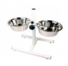 Rosewood Stainless Steel Adjustable Double Diner Bowl