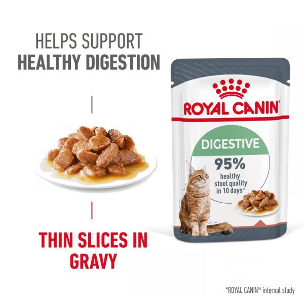 ROYAL CANIN® Feline Health Nutrition Digestive Cat Food in Gravy