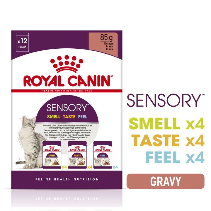 ROYAL CANIN® Sensory Variety Multipack in Gravy Adult Wet Cat Food