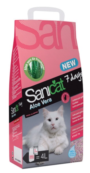 Sanicat Aloe Vera 7 Days Cat Litter