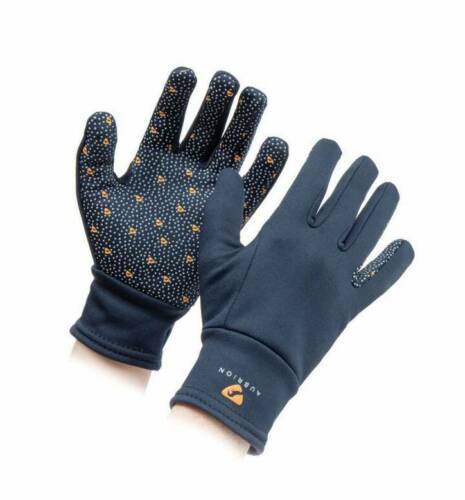 Shires Aubrion Patterson Winter Gloves Navy