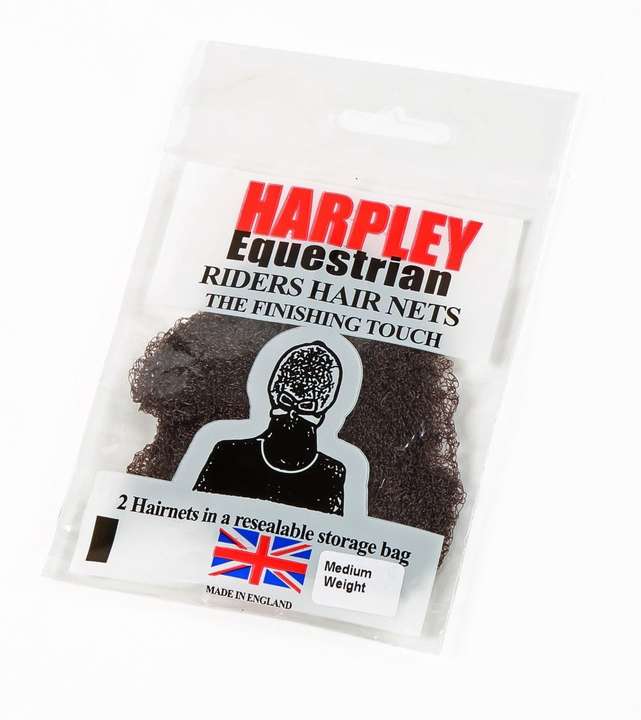 Shires Harpley Hairnets Dark Brown