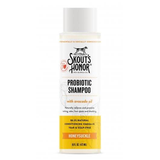 Skout's Honor Probiotic Shampoo Honeysuckle For Dogs