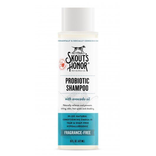 Skout's Honor Probiotic Unscented Shampoo for Dogs