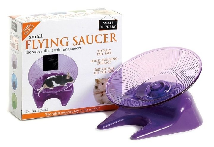 Small 'N' Furry Flying Saucer for Small Animals