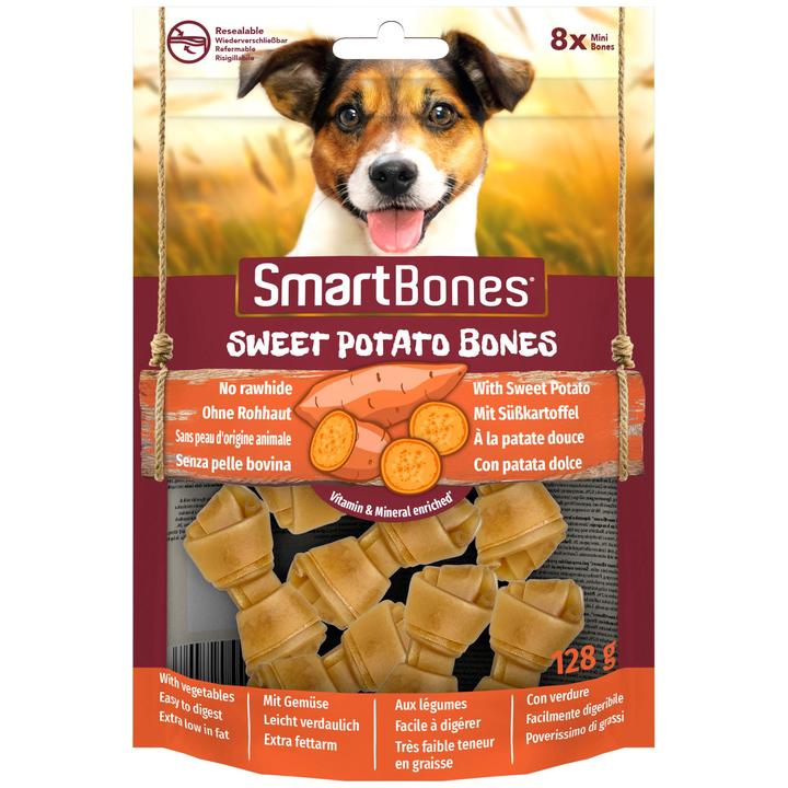 SmartBones Sweet Potato Bone Treat for Dogs