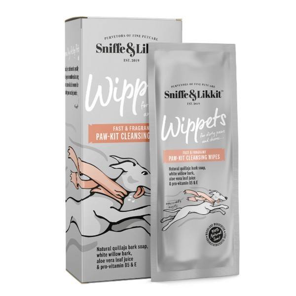 Sniffe & Likkit Wippets PawKit Cleansing Wipes for Dogs
