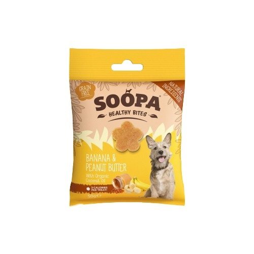 Soopa Banana & Peanut Butter Healthy Bites for Dogs