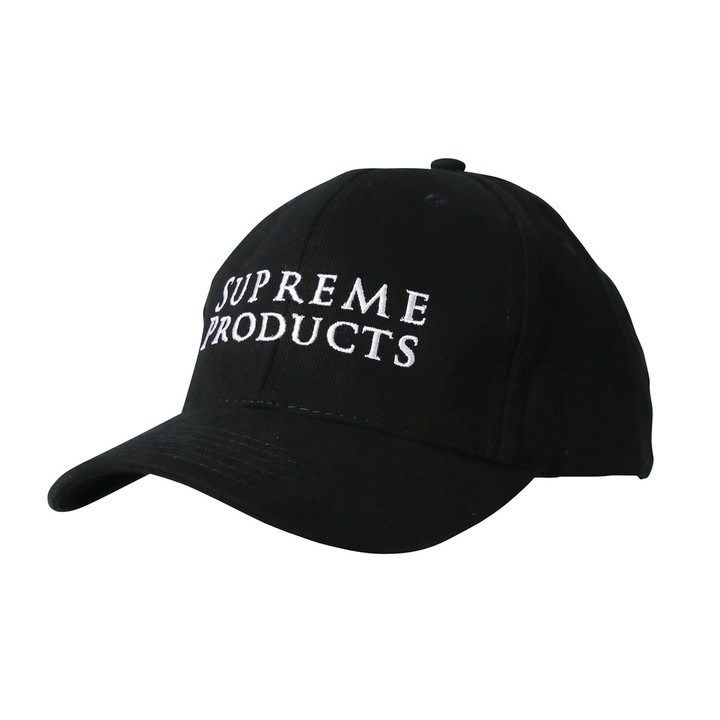 Supreme Products Baseball Cap Black