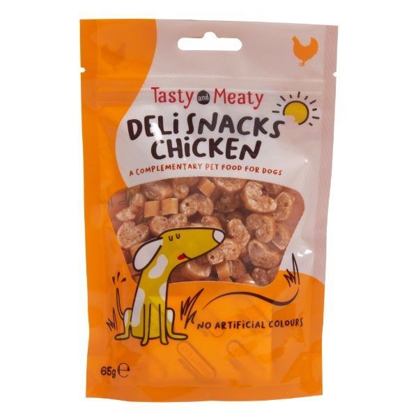 Tasty & Meaty Deli Bites Dog Treats Chicken