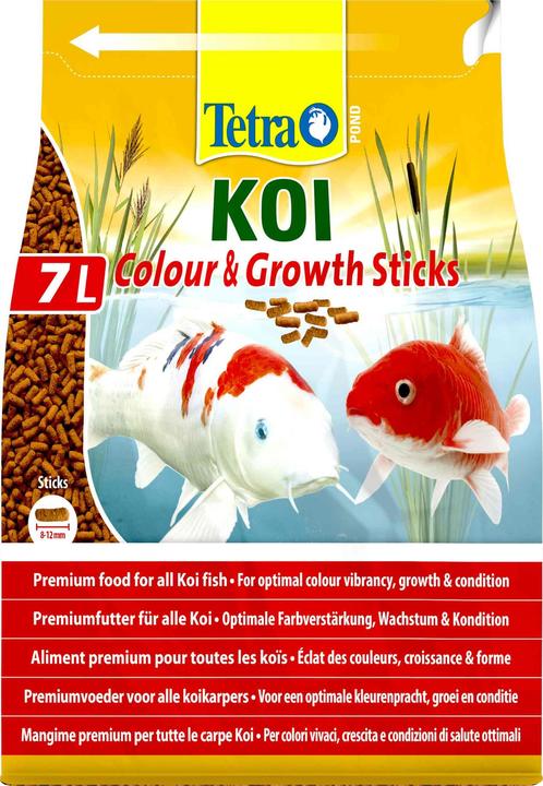 Tetra Pond Koi Sticks Colour & Growth