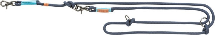 Trixie BE NORDIC Adjustable Leash for Dogs Dark Blue/Light Blue