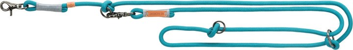 Trixie BE NORDIC Adjustable Leash for Dogs Petrol/Light Grey